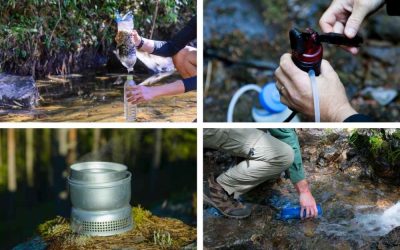 Rena vatten på vandring (5 sätt att rena vatten i naturen)