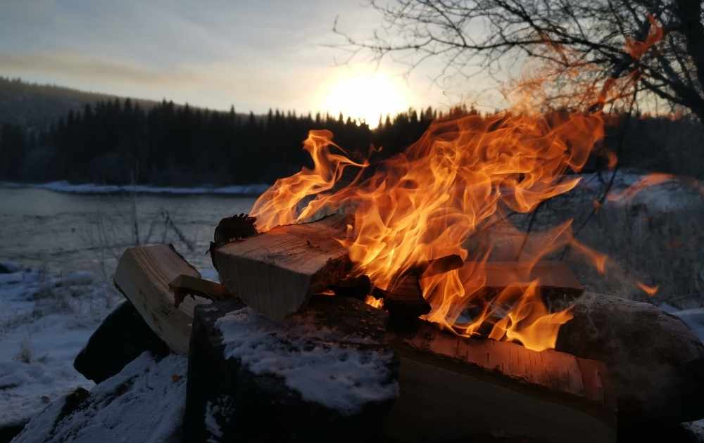 vintervandring eld